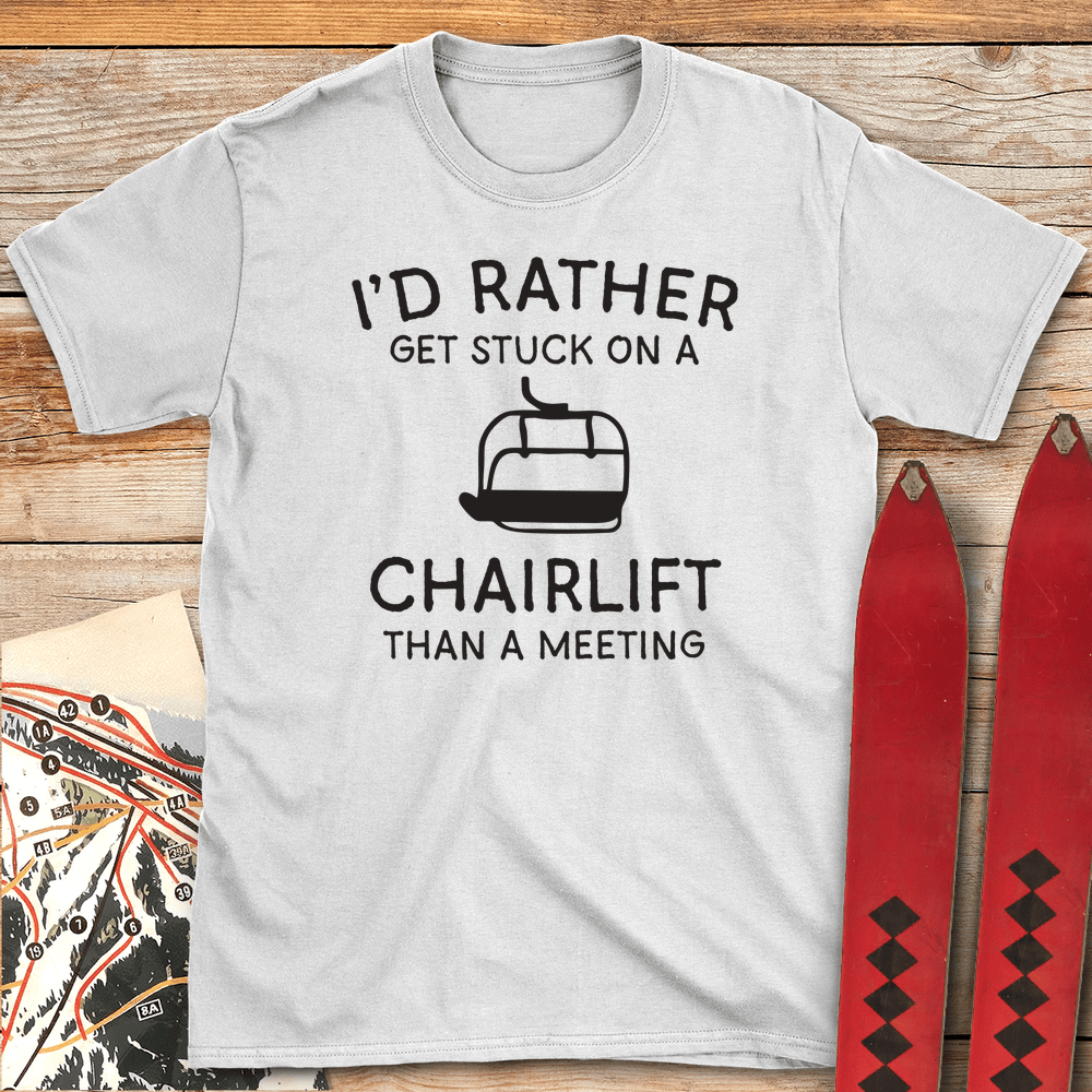 820 No Meetings White - White