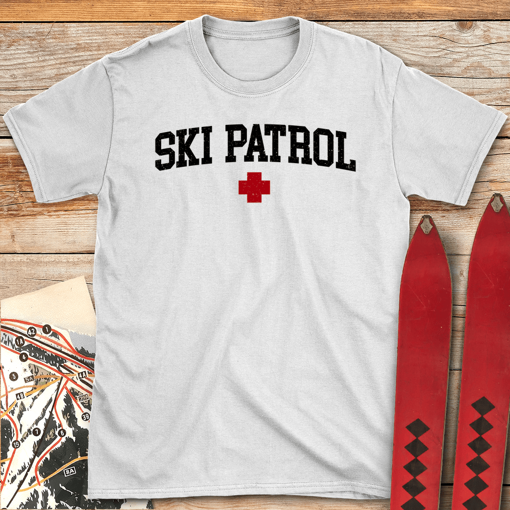 802 Varsity Ski Patrol White - White