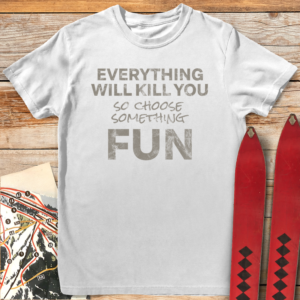 844 Choose Something Fun Black - White