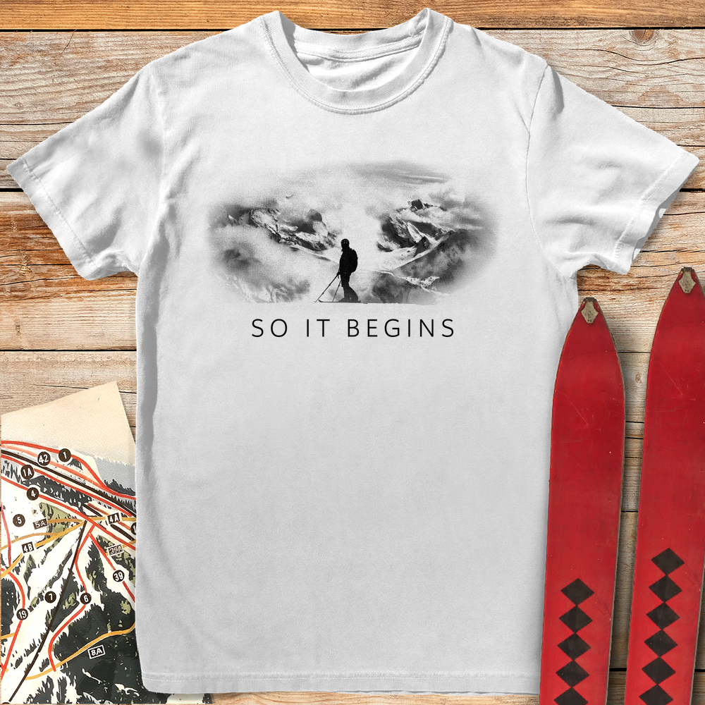 829 So It Begins White - White