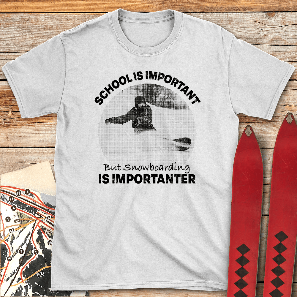 Snowboarding Importanter White - White