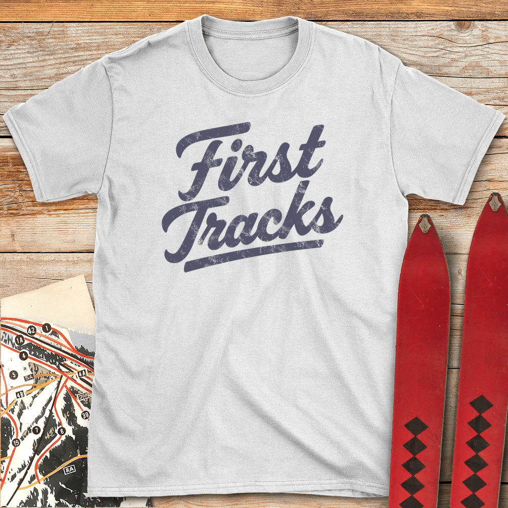 837 First Tracks White - White