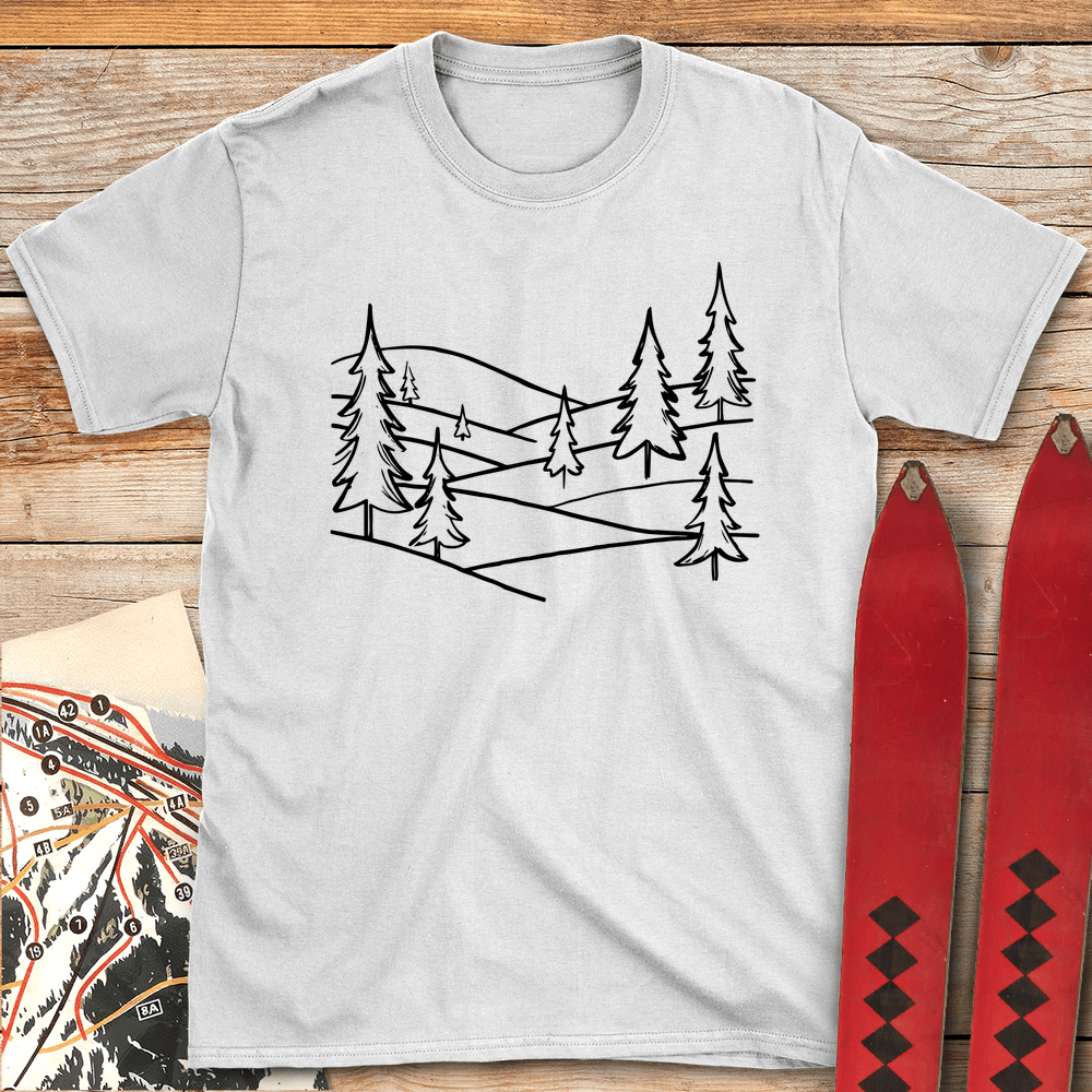 60 Alpine Hills White - White