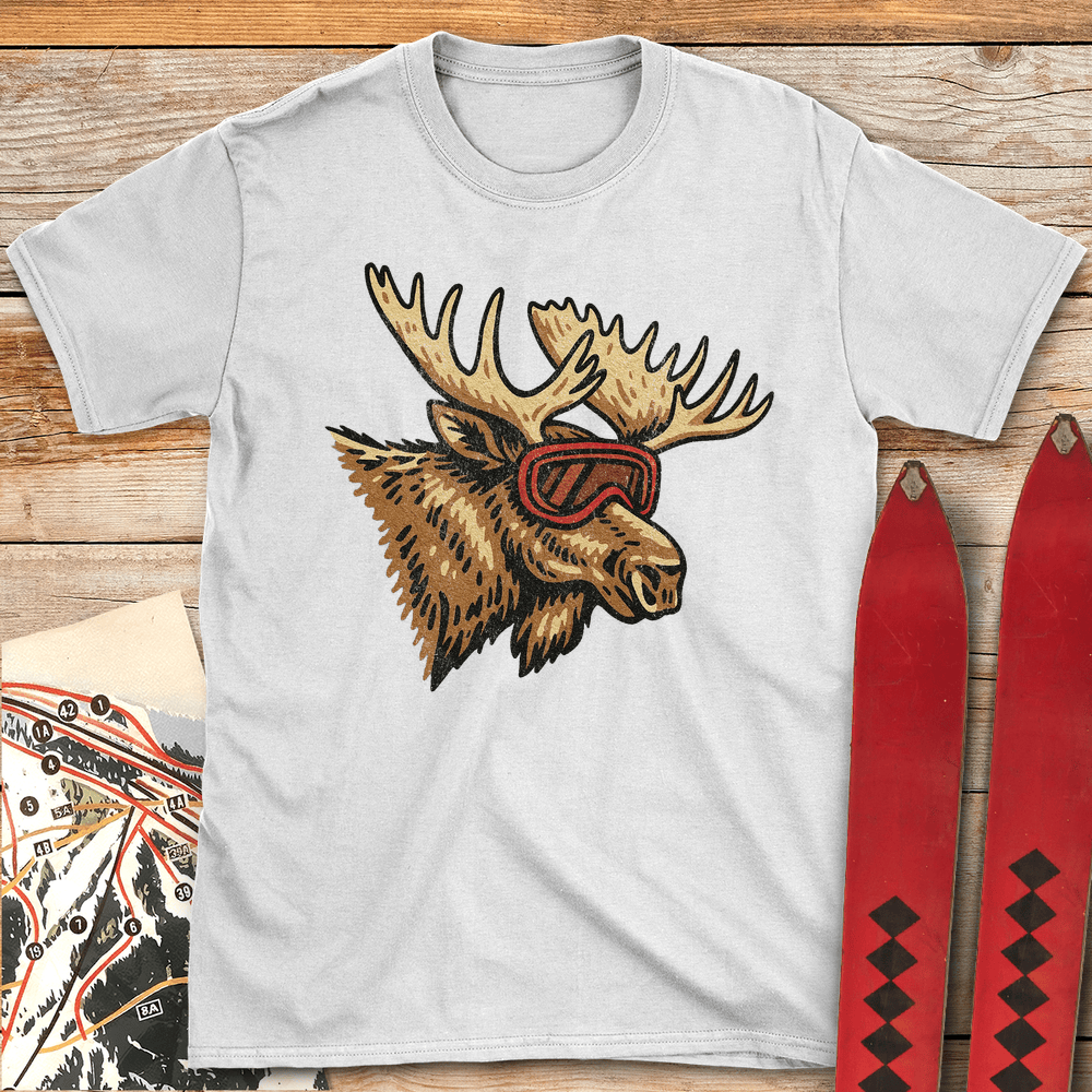 890 Ready Set Moose - White