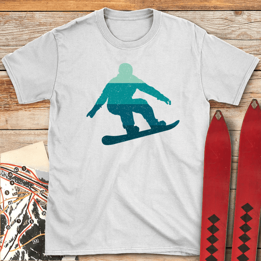 899 Sunset Snowboard White - White