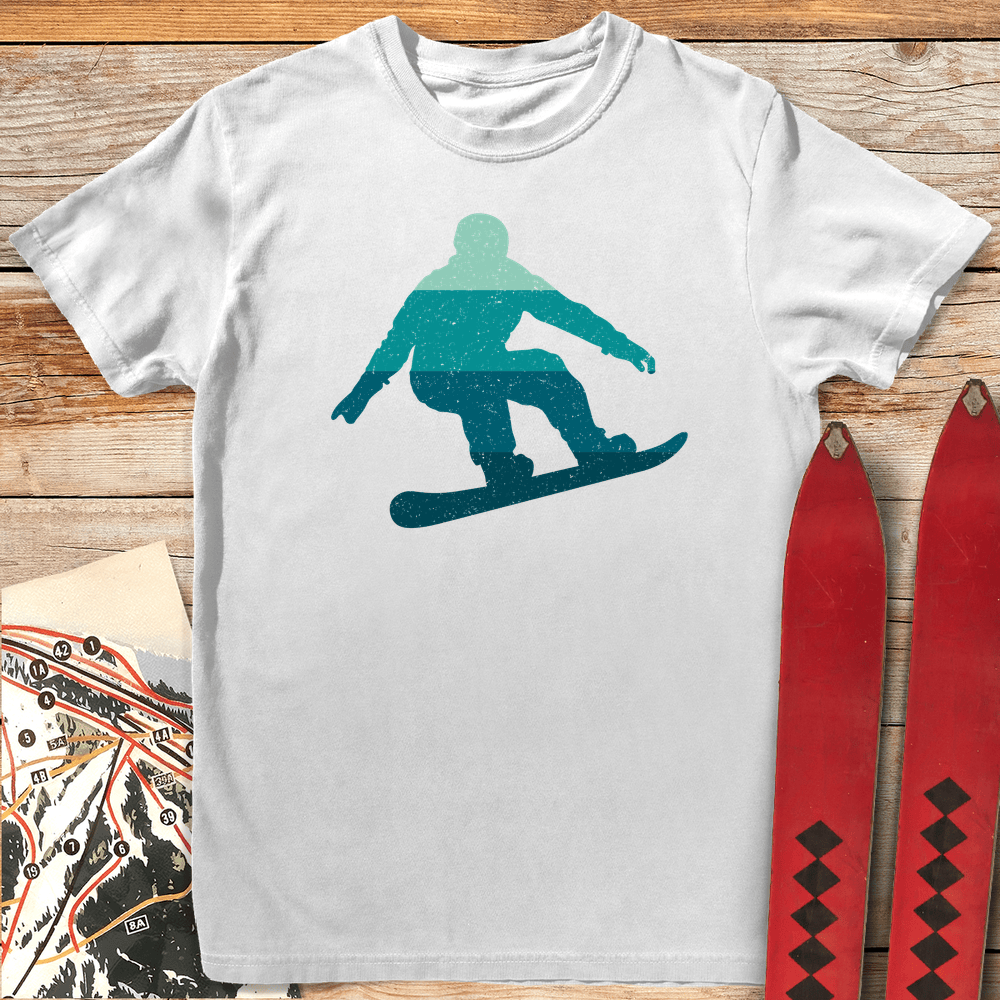 899 Sunset Snowboard White - White