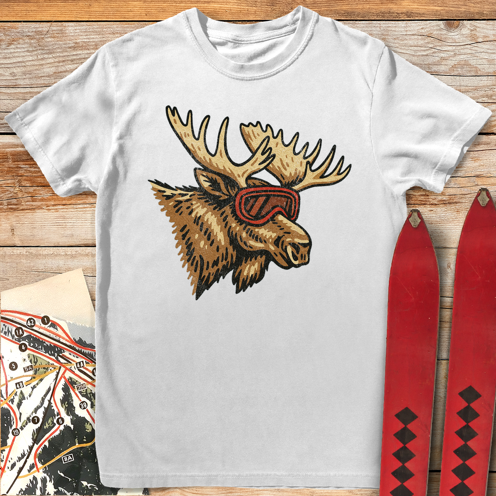 890 Ready Set Moose - White
