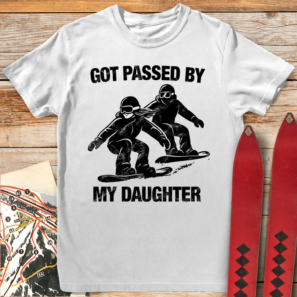 863 Passed By Daughter Snowboard White - White