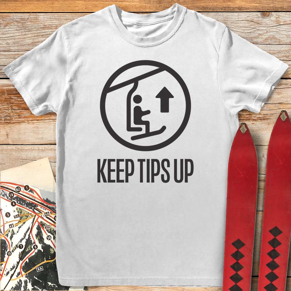 921 Tips Up White - White