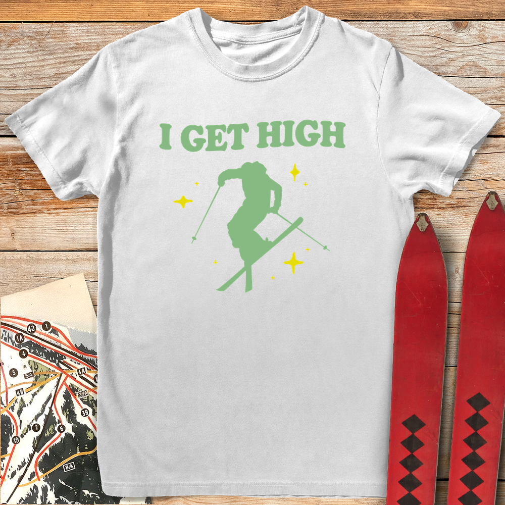 954 I Get High White - White