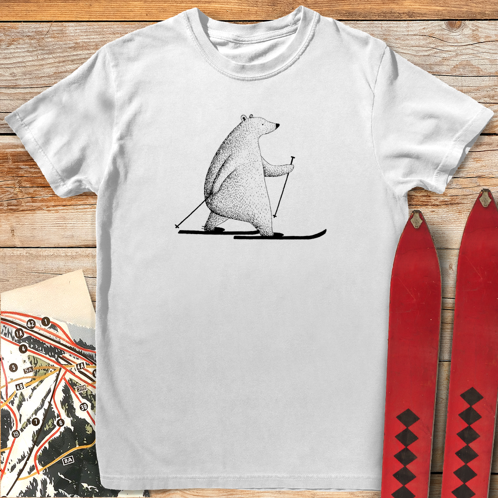 949 Bear Ski White - White