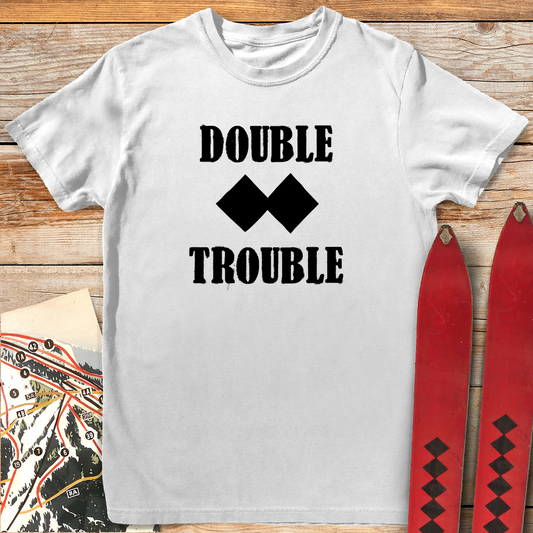 948 Double Trouble White - White