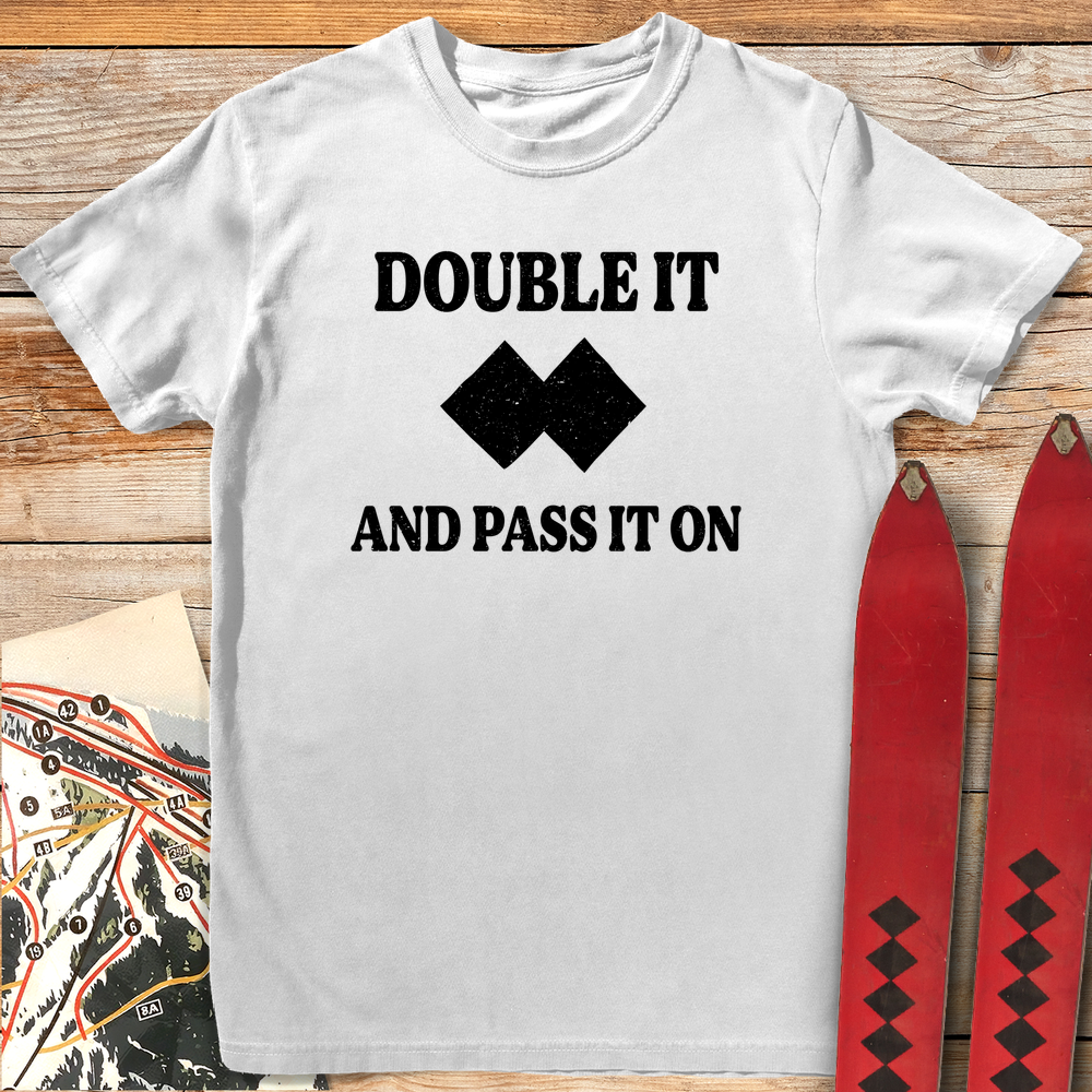 943 Double And Pass White - White