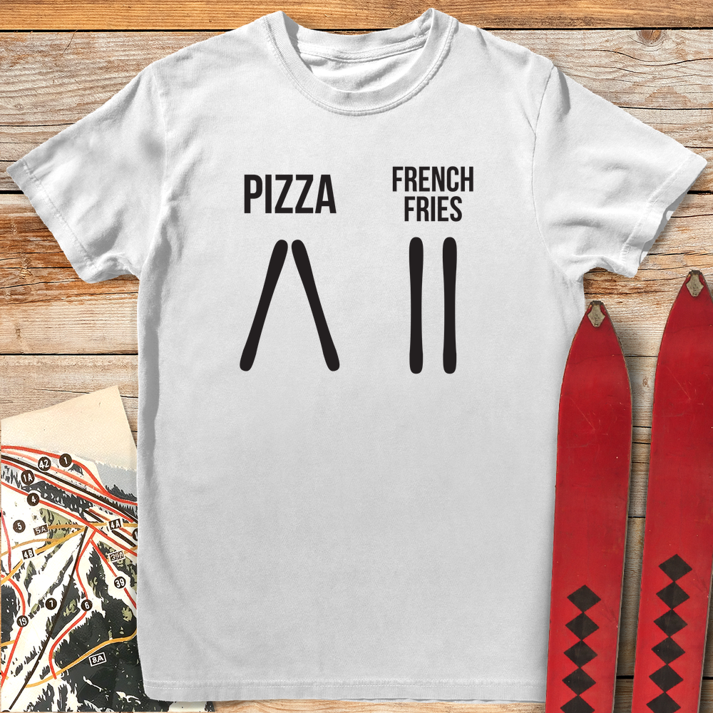 935 Pizza French Fries White - White