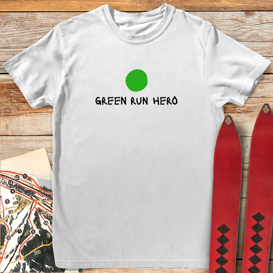 1024 Green Run Hero White - White