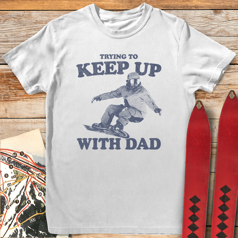 998 Keep Up Snowboard Dad White - White