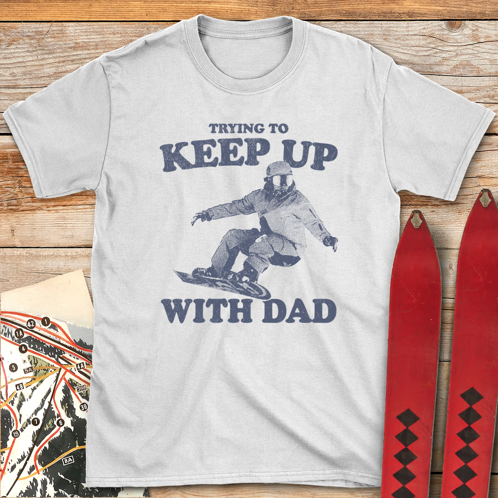 998 Keep Up Snowboard Dad White - White