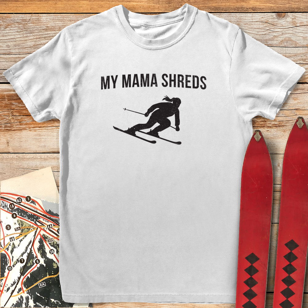 1029 Mama Shreds White - White