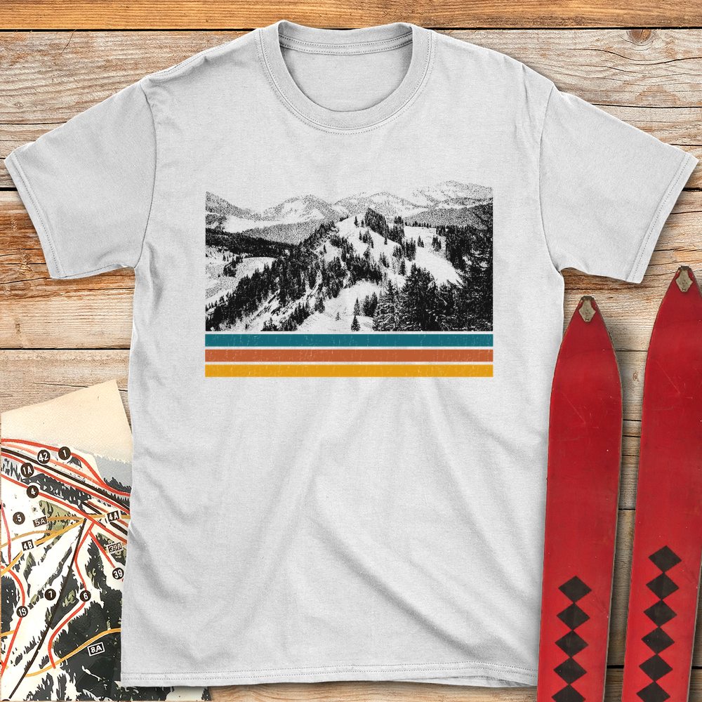 1056 Old School Landscape White - White