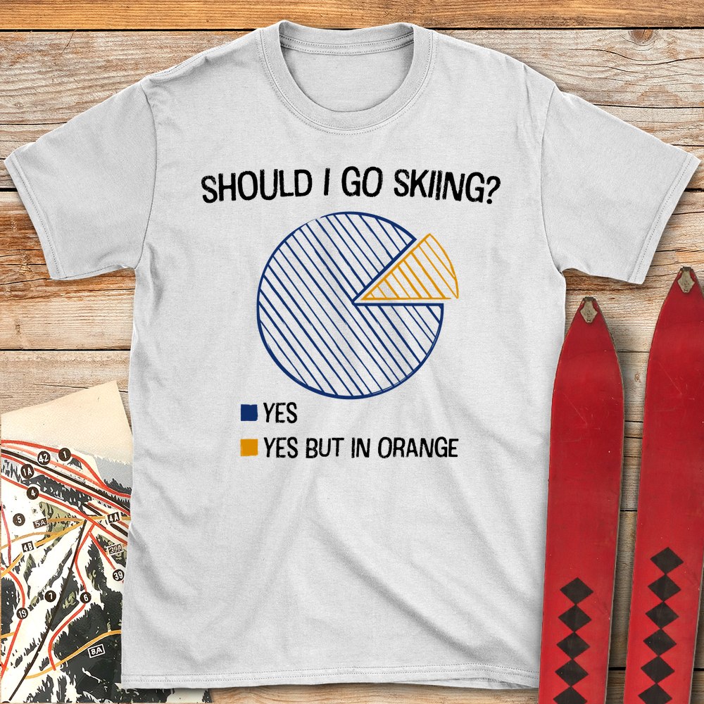 1027 Should I Ski White - White