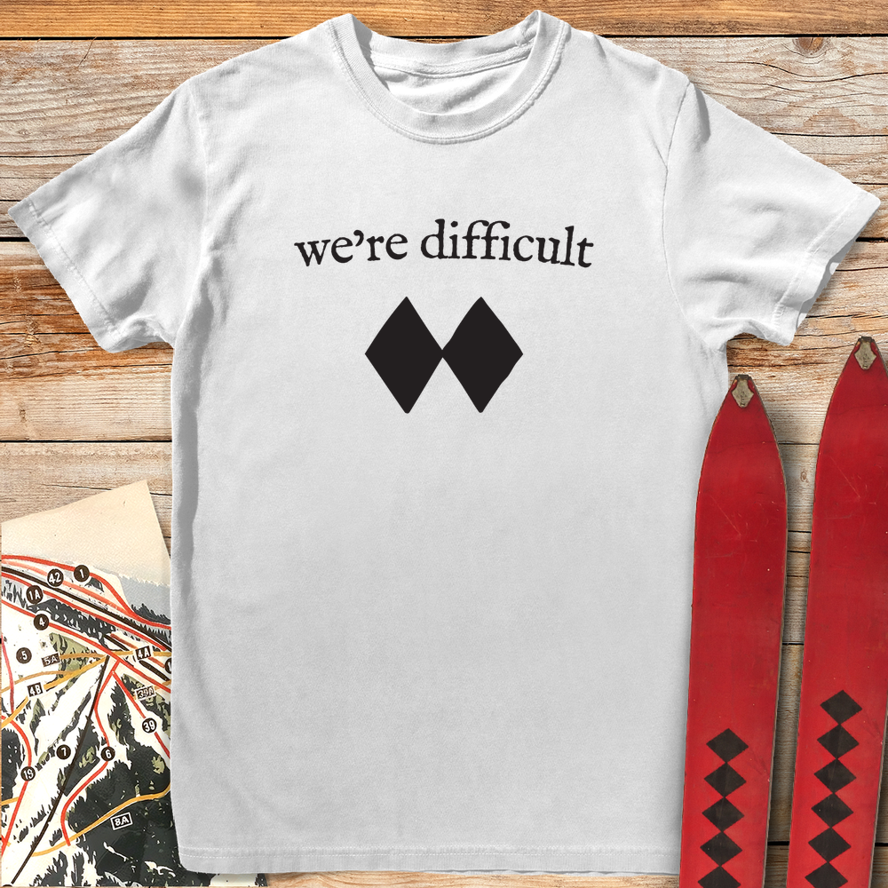 1069 We Re Difficult White - White