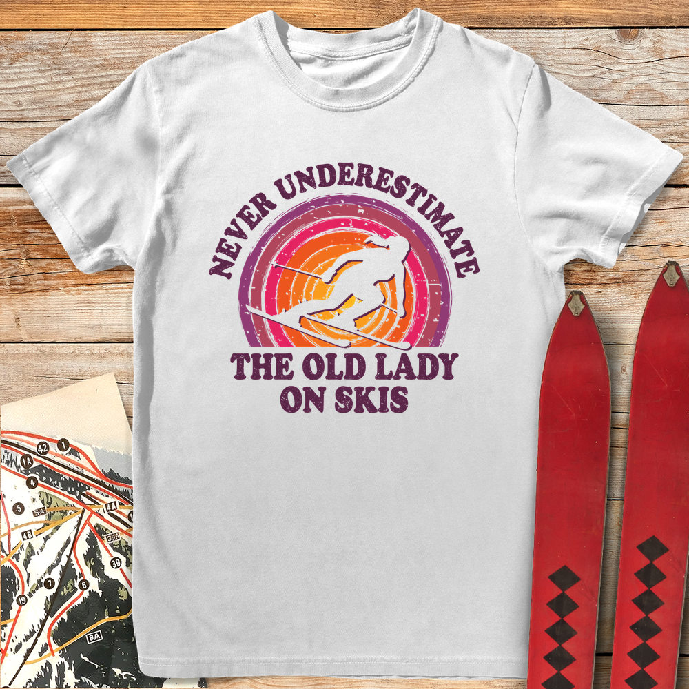 1070 Old Lady Shreds White - White