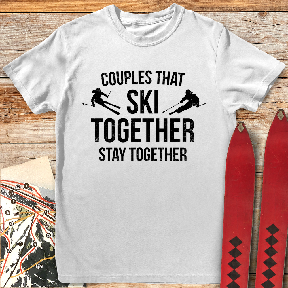 1072 Ski Couples White - White