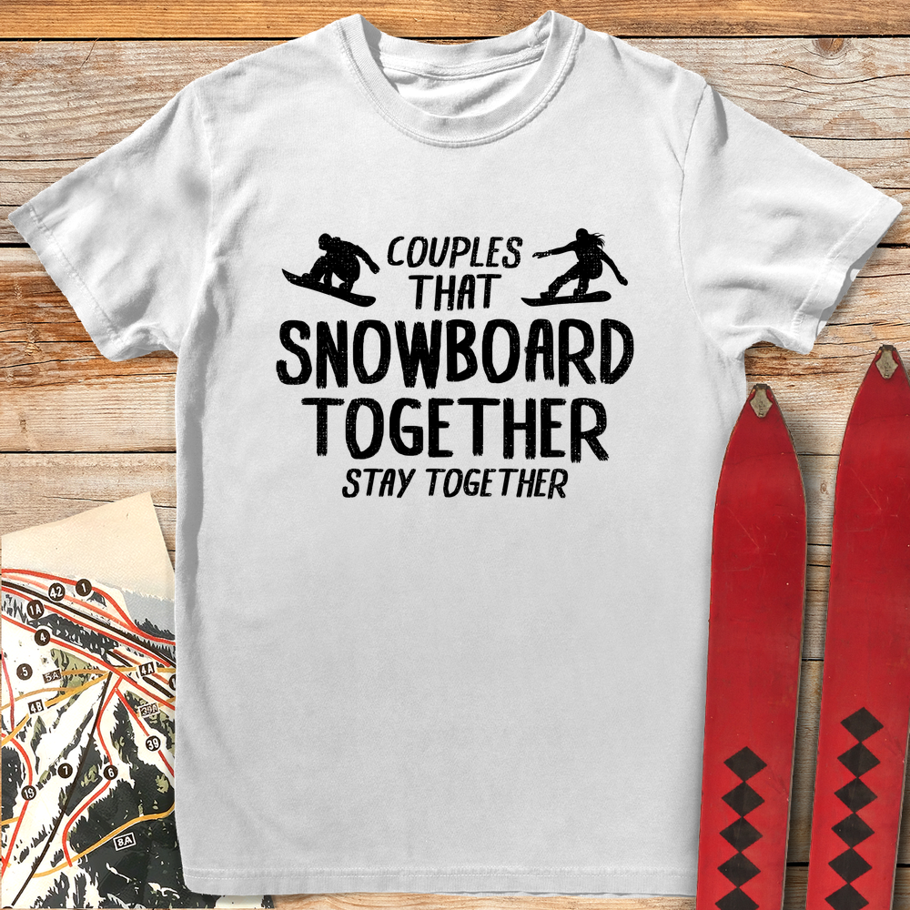 1073 Snowboard Couples White - White