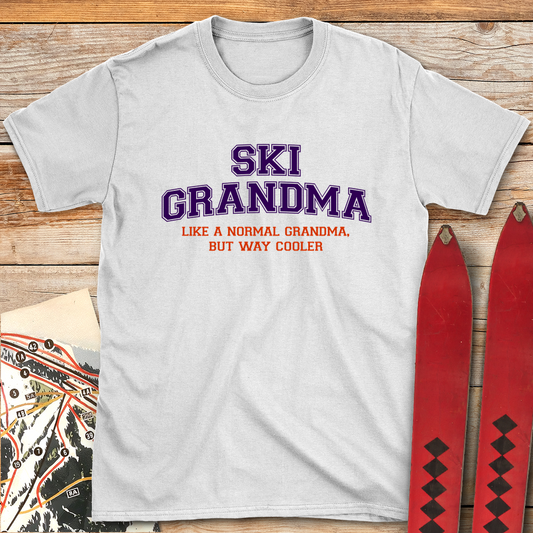 903 Ski Grandma White - White
