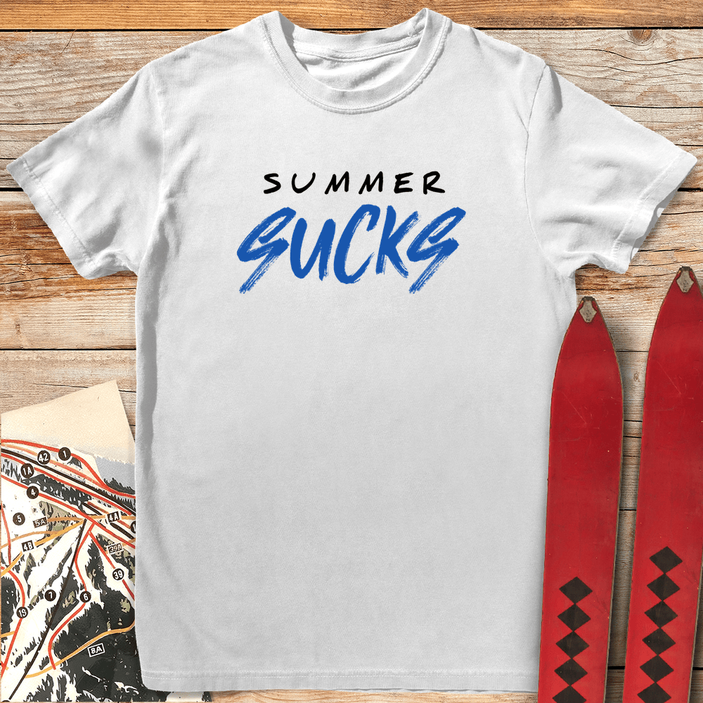 1093 Summer Sucks White - White