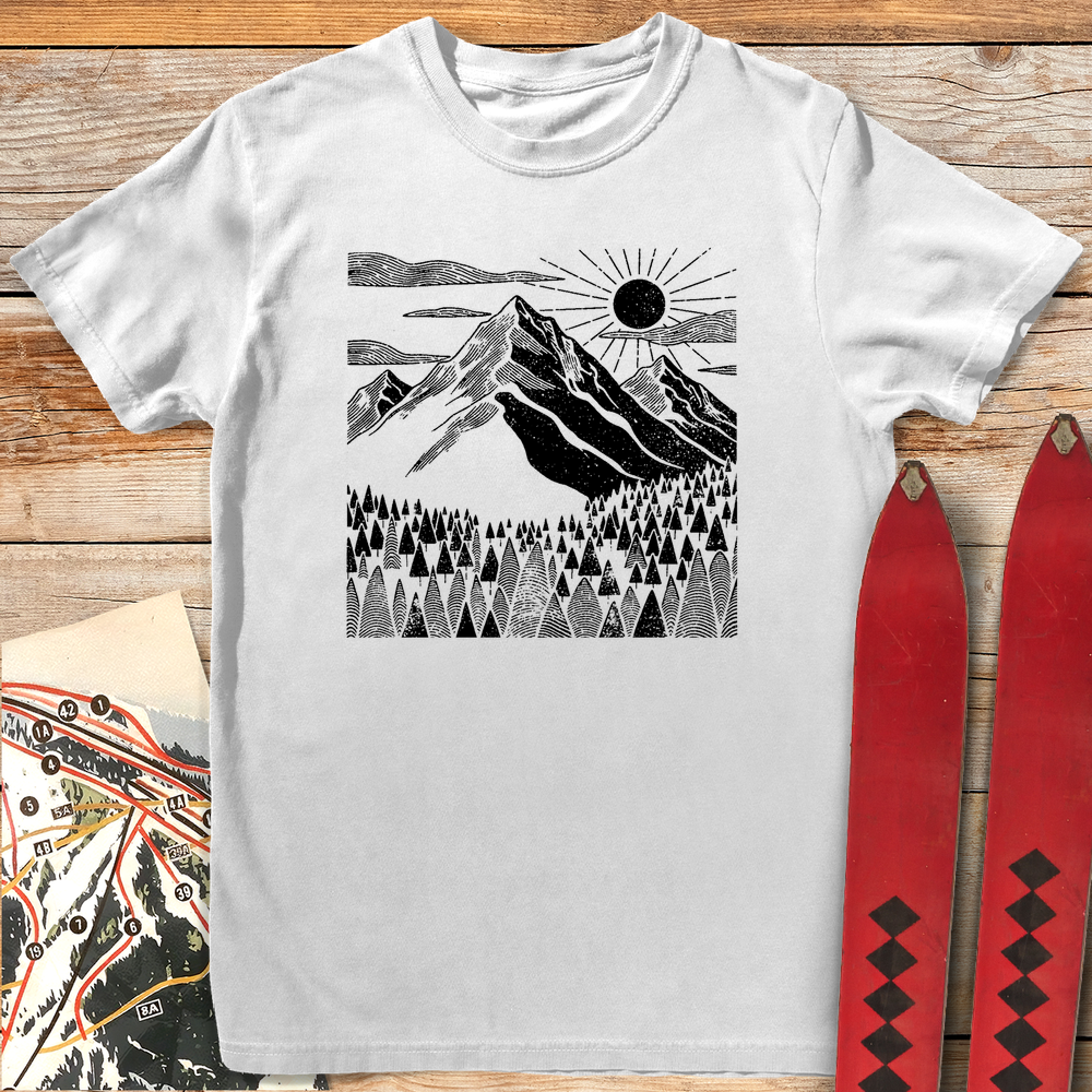1126 Backcountry Views White - White