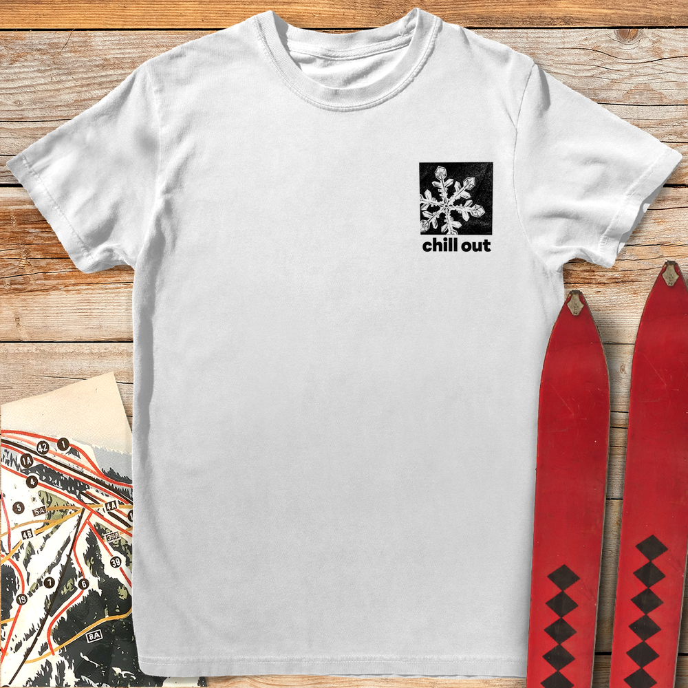 1133 Chill Snowflake White - White