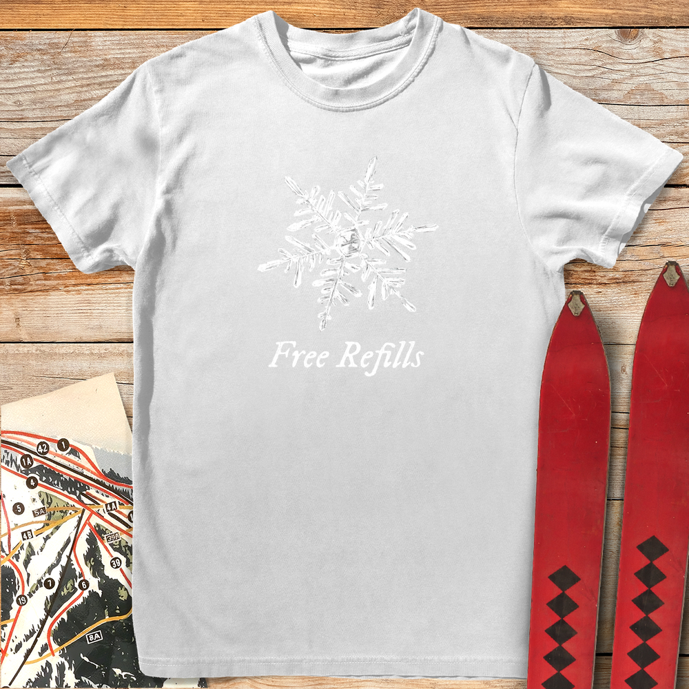 1143 Free Refills - White