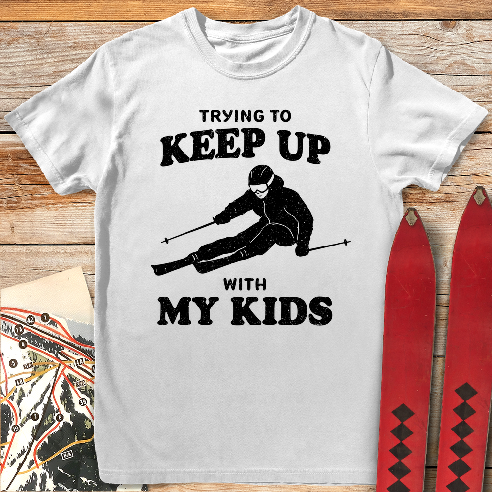 1152 Keep Up With Kids White - White
