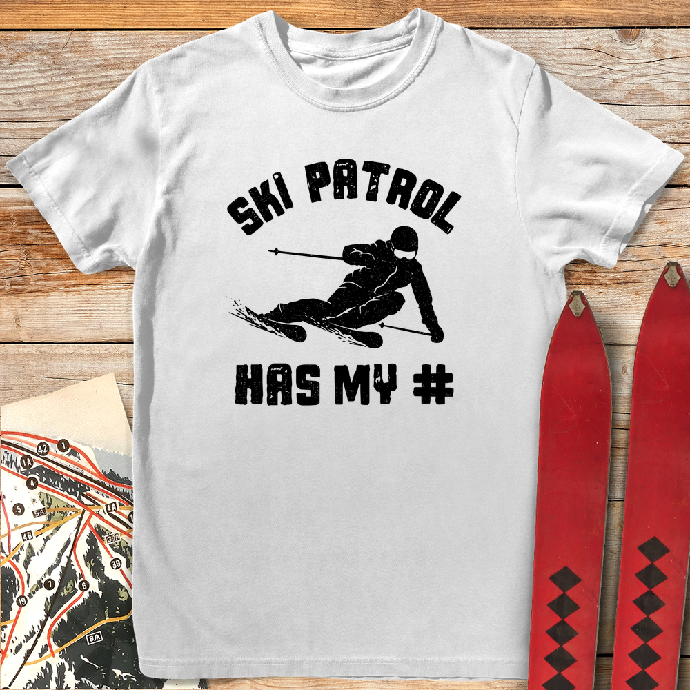 1151 Ski Patrol Number White - White