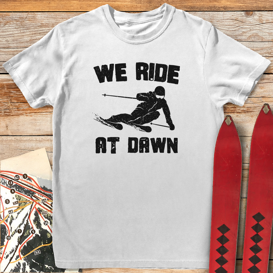 1175 Ride At Dawn Ski White - White