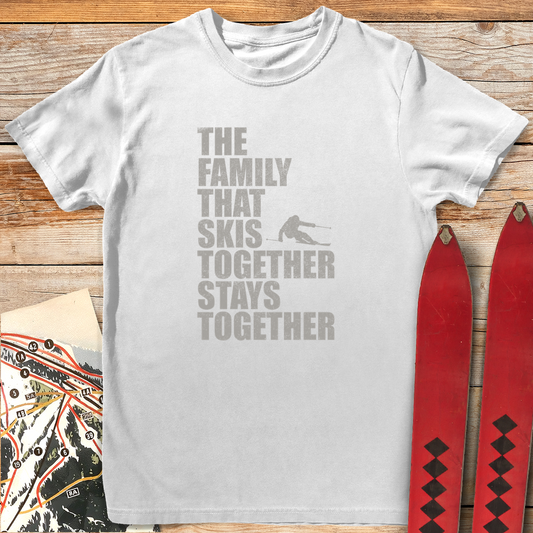 1176 The Family That Skis White - White