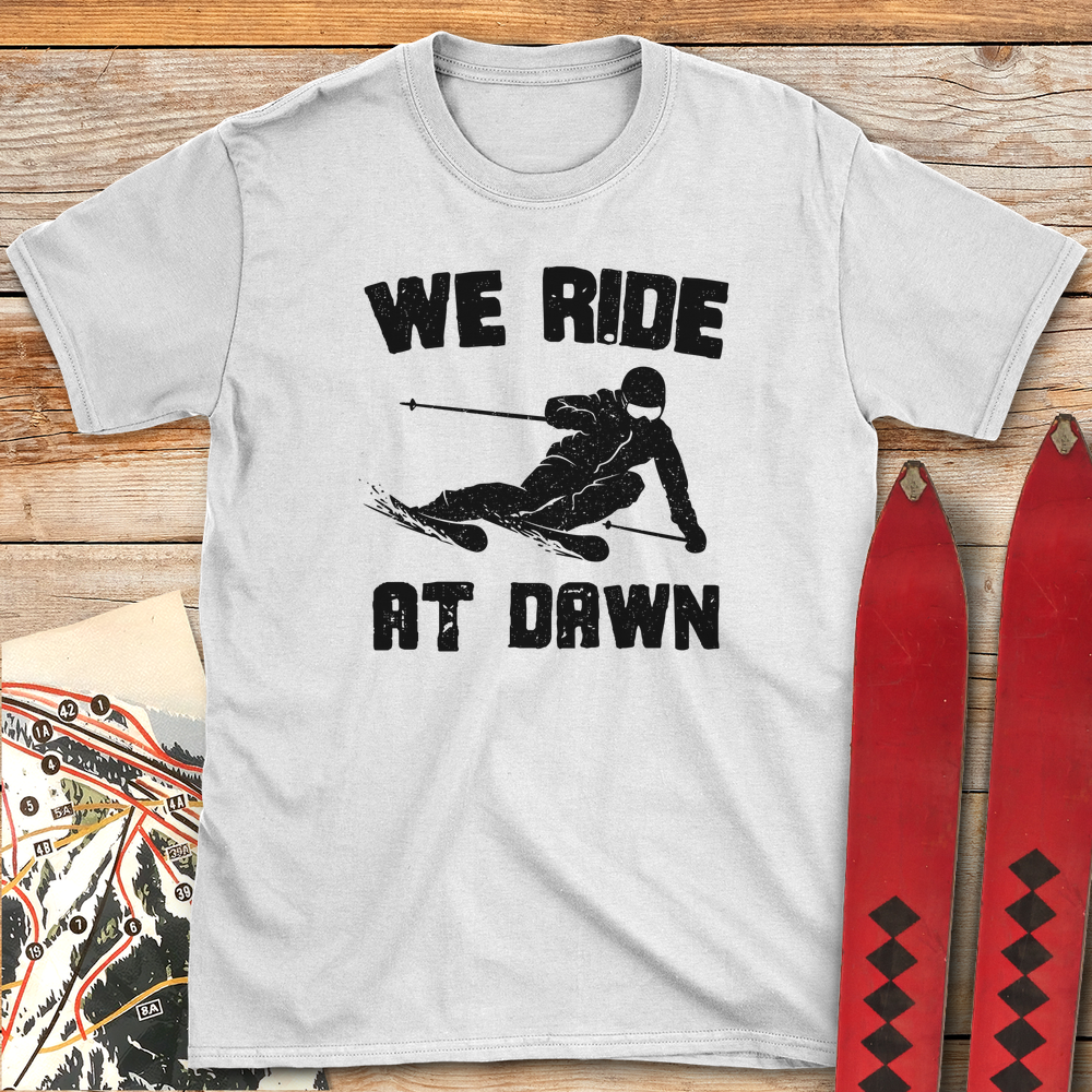 1175 Ride At Dawn Ski White - White