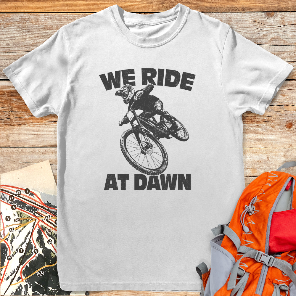 1186 We Ride At Dawn Bike White - White