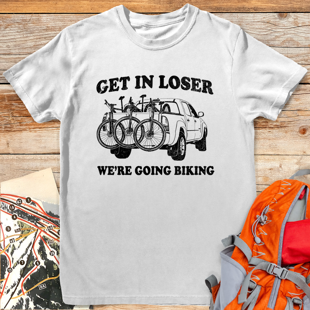 1192 Get In Loser Bike White - White