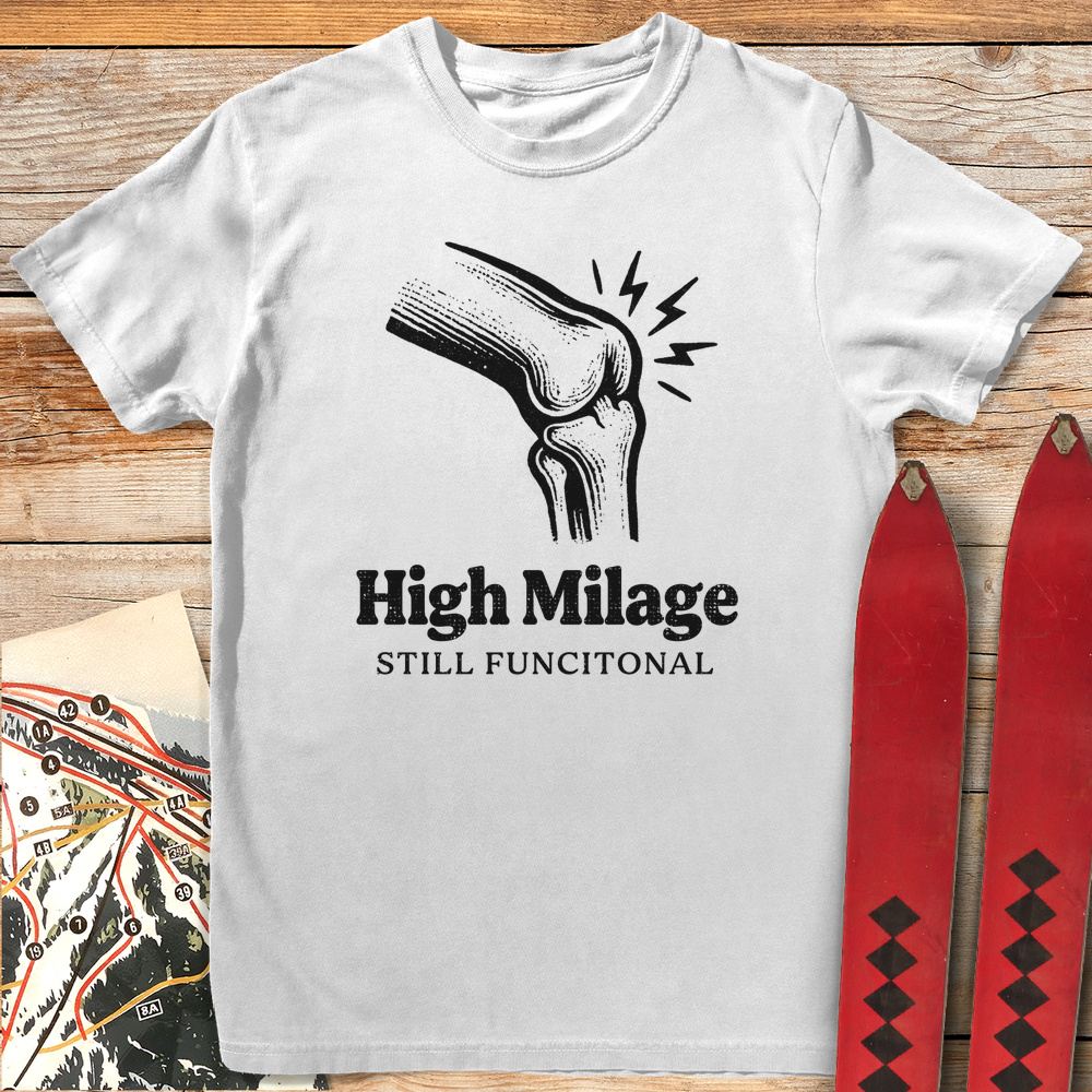 1213 High Milage Knees White - White