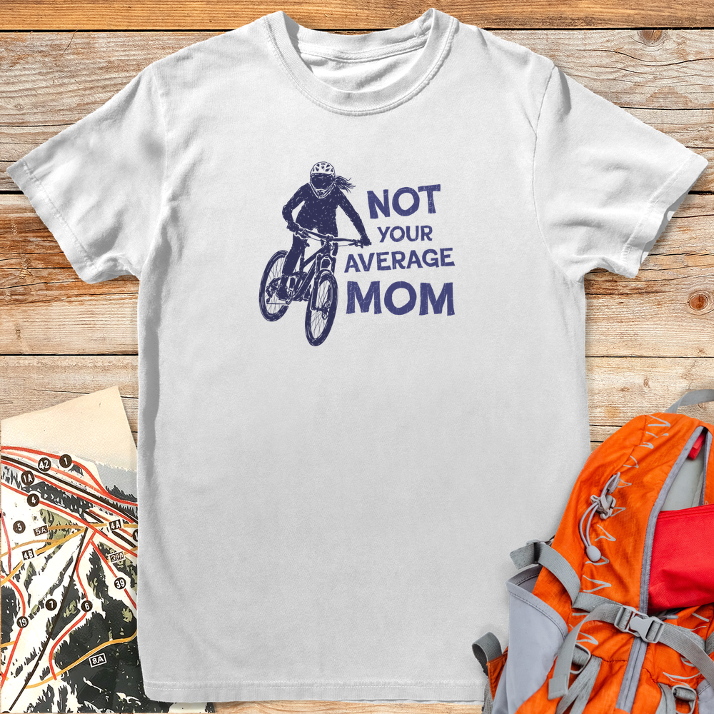 1234 No Average Bike Mom White - White