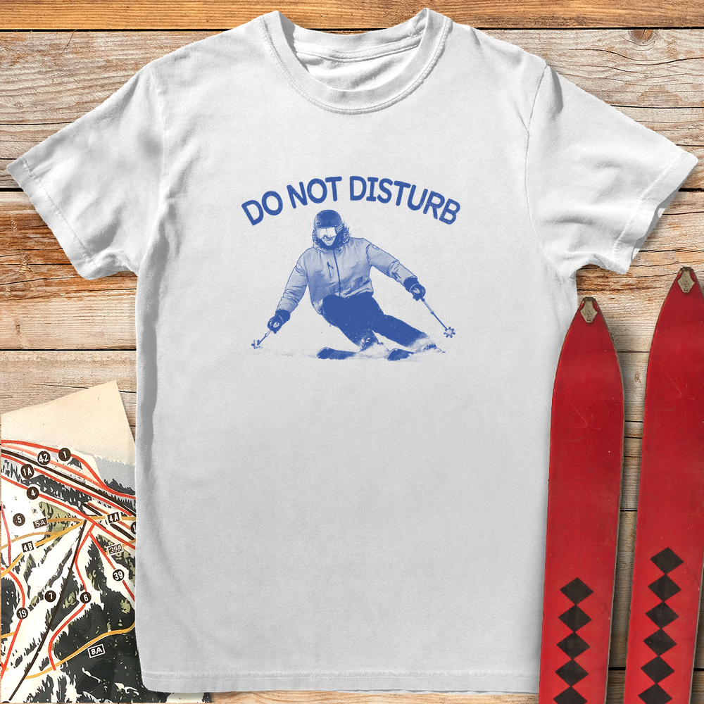 1247 Do Not Disturb Ski White - White