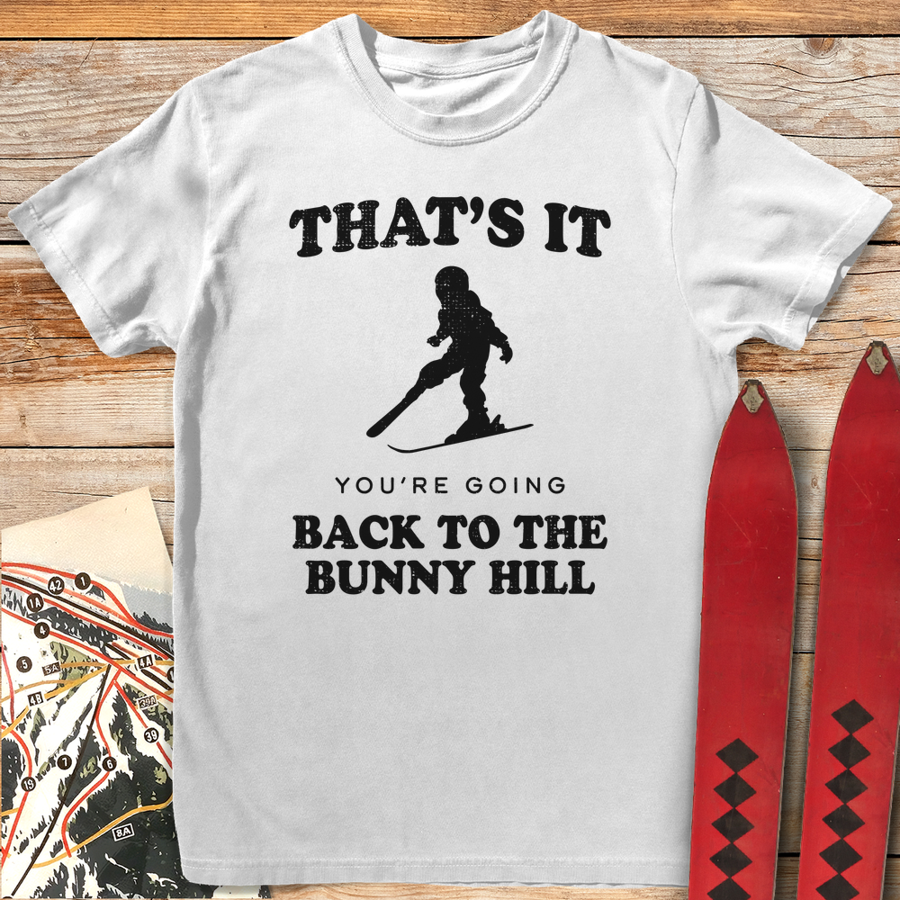 1263 Back To Bunny Hill White - White