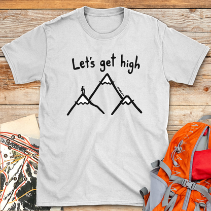 1301 Lets Get High - White