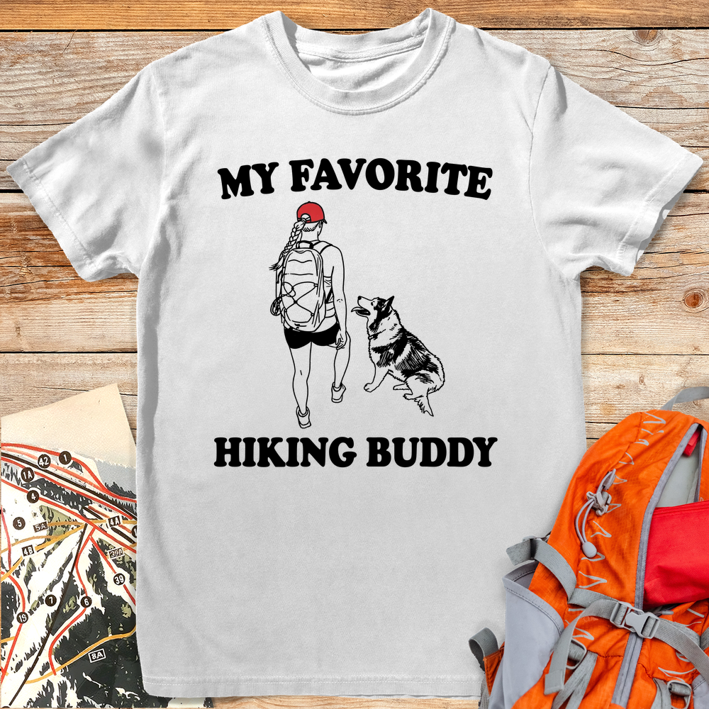 1318 Hiking Buddy Dog - White