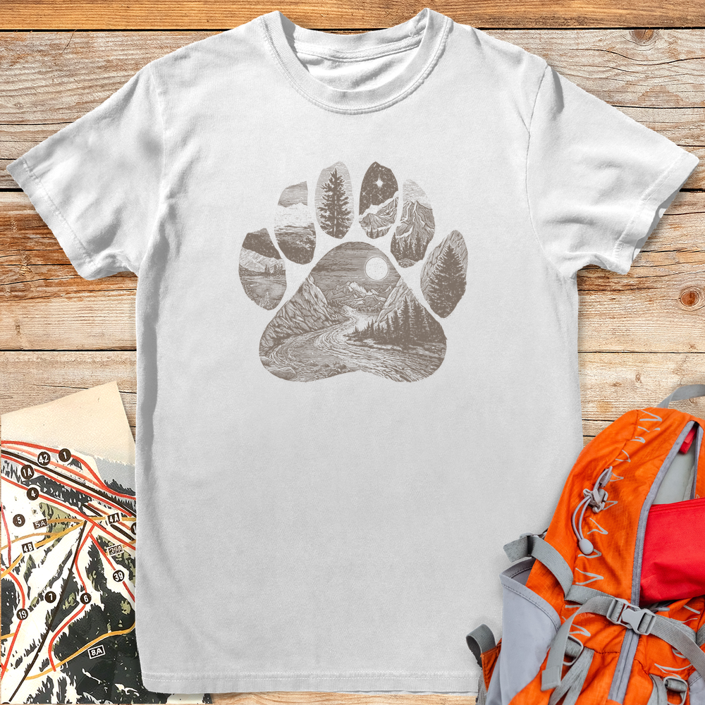 1312 Bear Pawscape White - White
