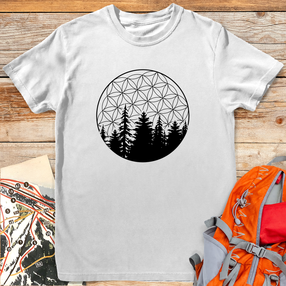 1309 Forest Of Life White - White