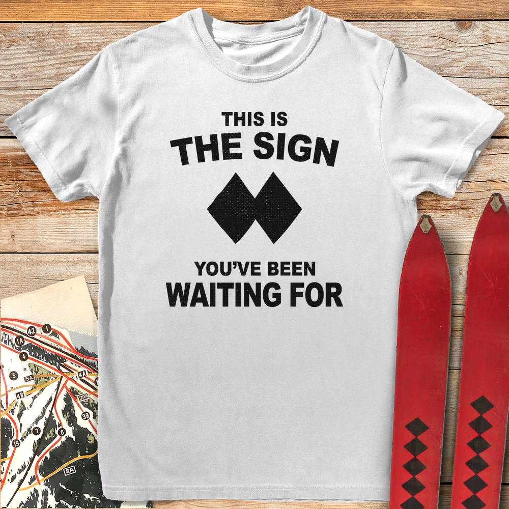 1343 This Is The Sign White - White