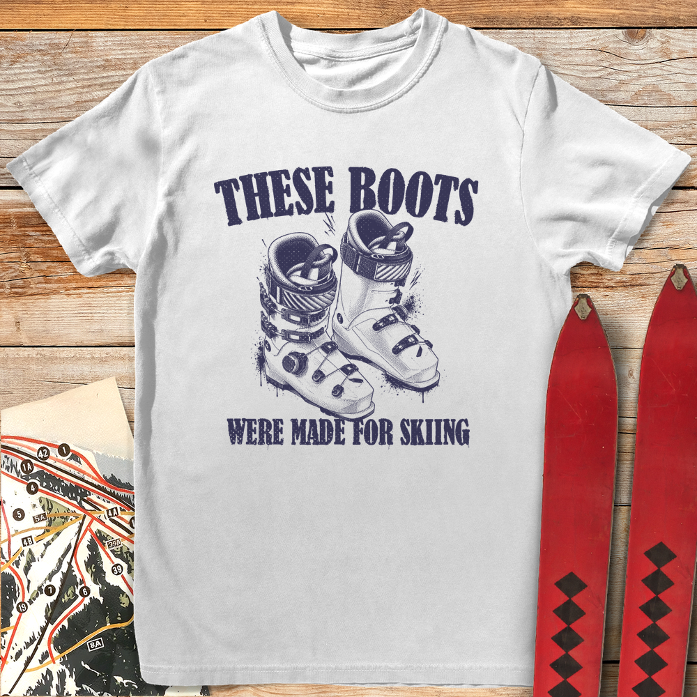 1350 These Boots Ski White - White